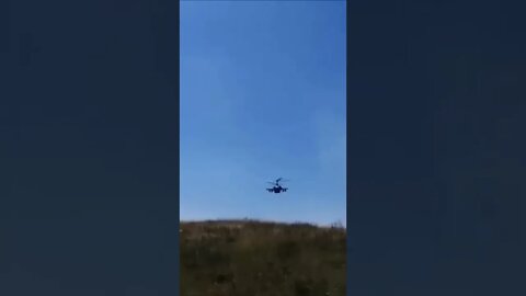 The air cavalry of the "Brave" group's goes into battle