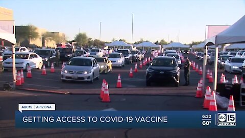 Getting access to the COVID-19 vaccine