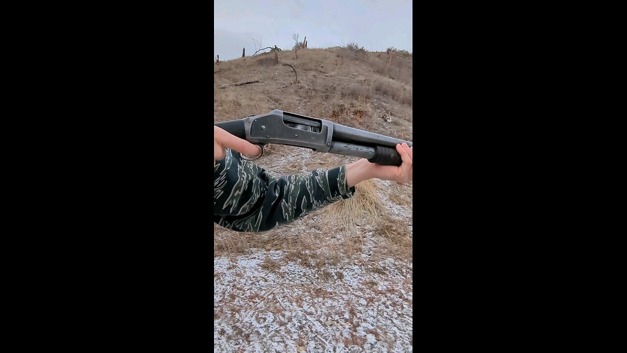 shooting 120 year old Winchester 1897