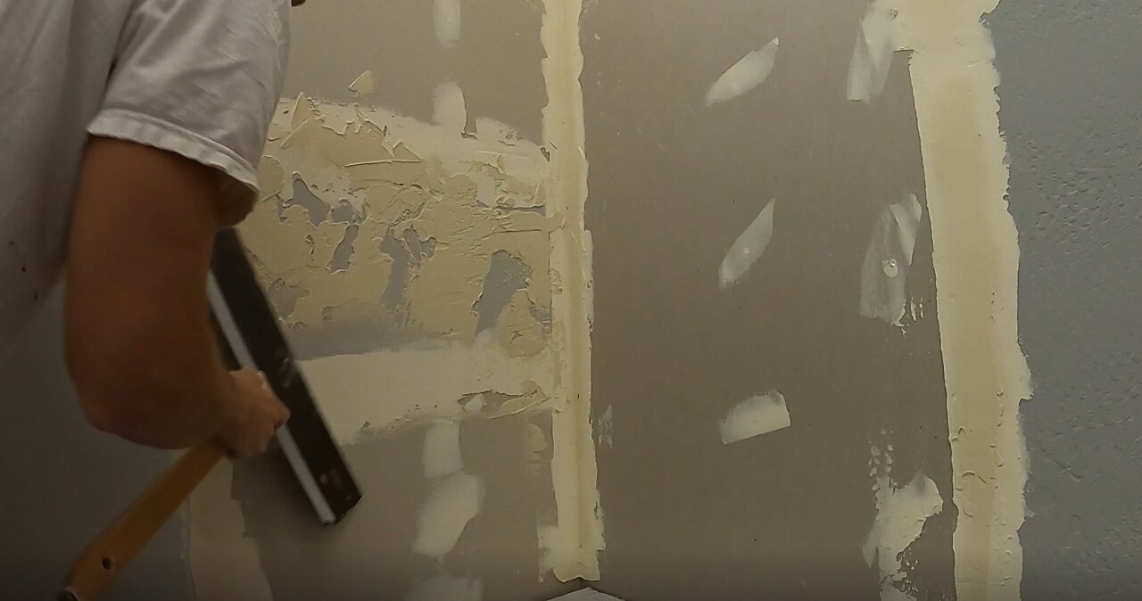 Quick Easy Drywall Texture