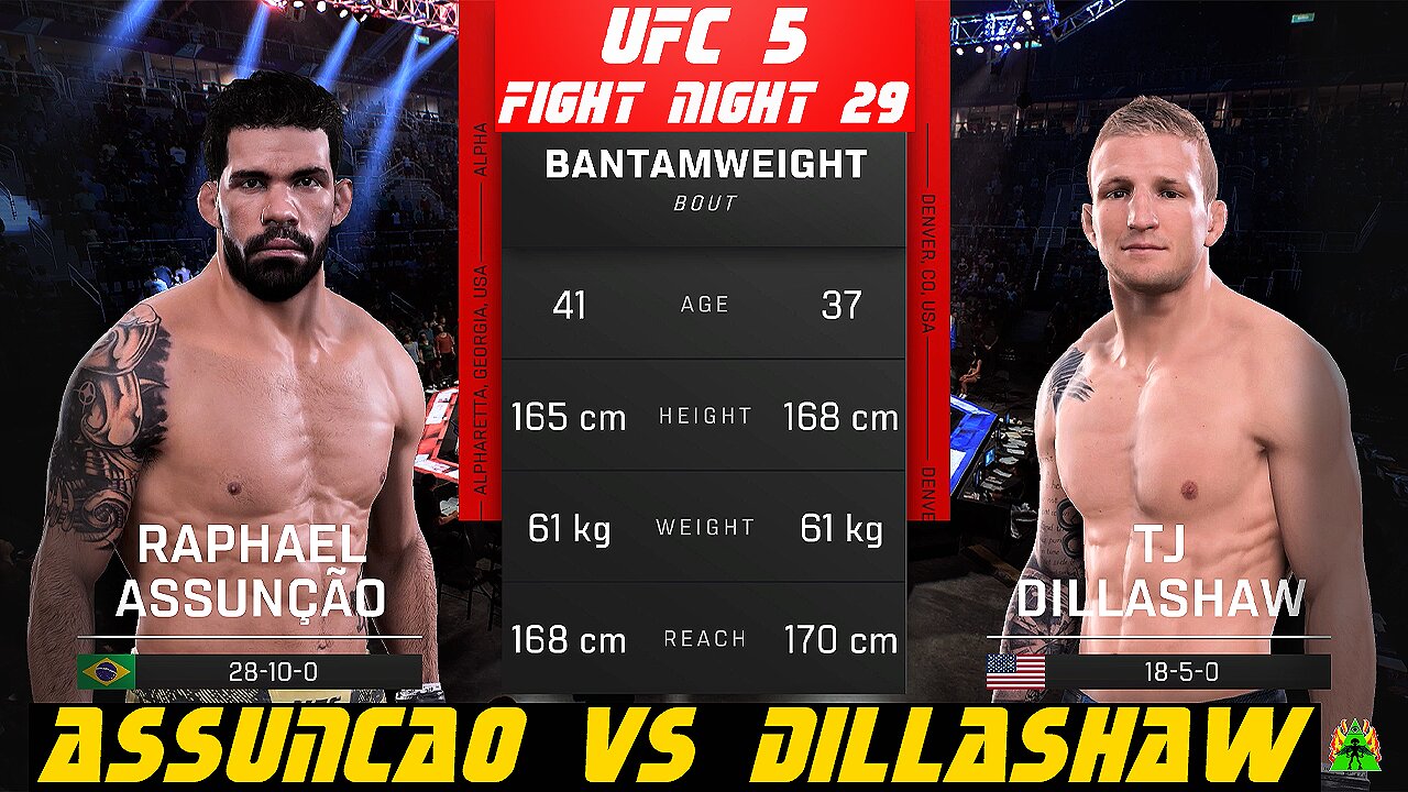 UFC 5 - ASSUNCAO VS DILLASHAW