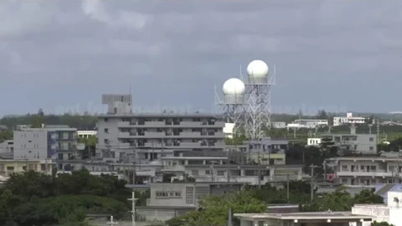 Super Typhoon Maria Miyakojima Japan - 24 hours away 台风