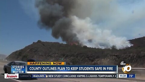 Details unveiled on county plan to keep schools safe during fire