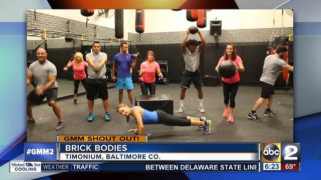 Good morning from Brick Bodies in Timonium!