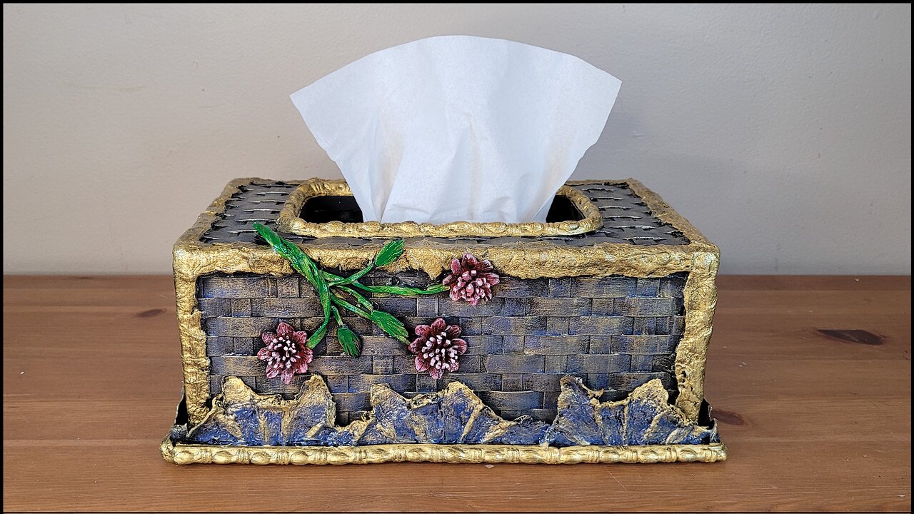 Fancy Tissue Box Holder