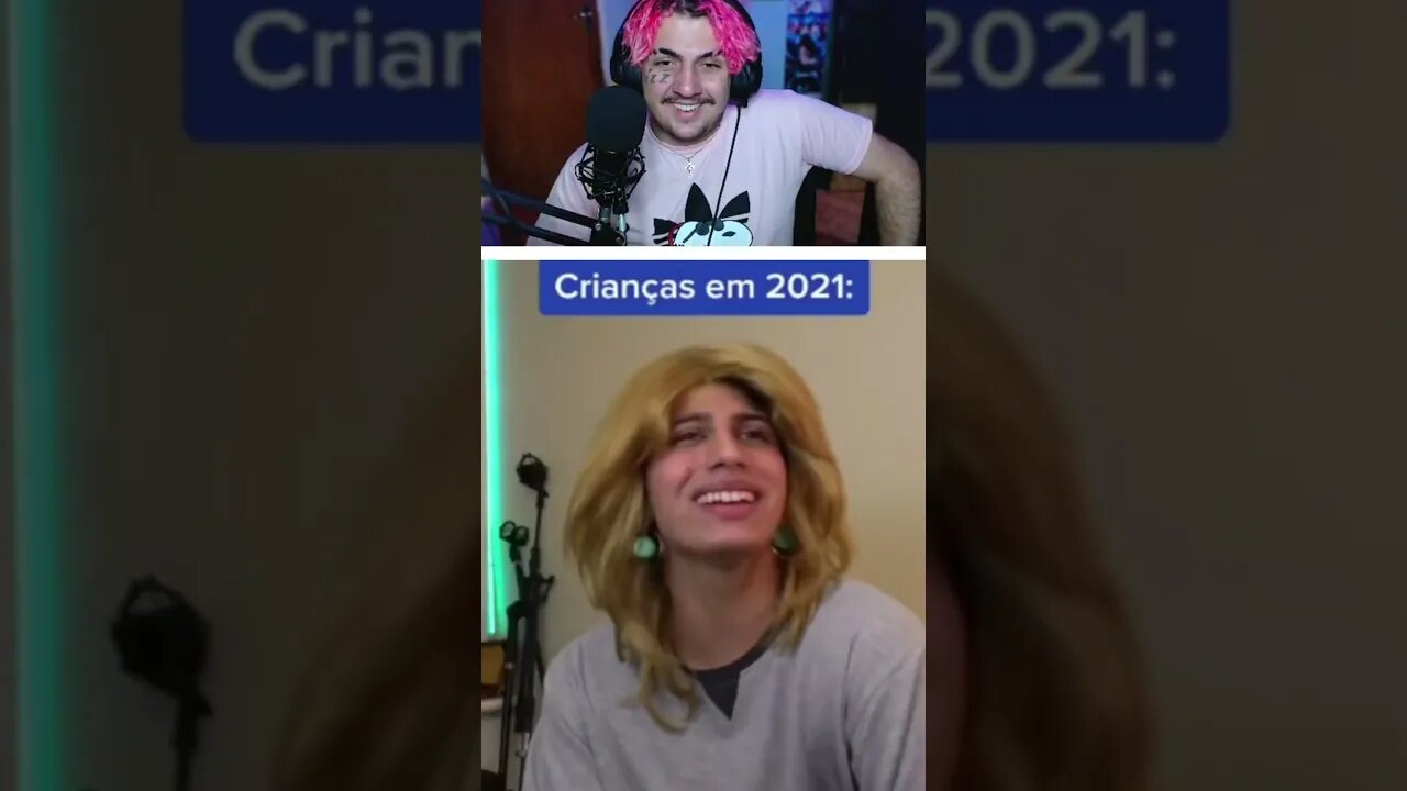 Filhos em 2001 vs 2021 - REACT JEIPY