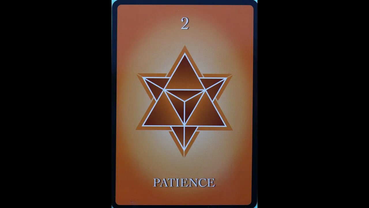 #2 Numerology Guidance Cards Patience