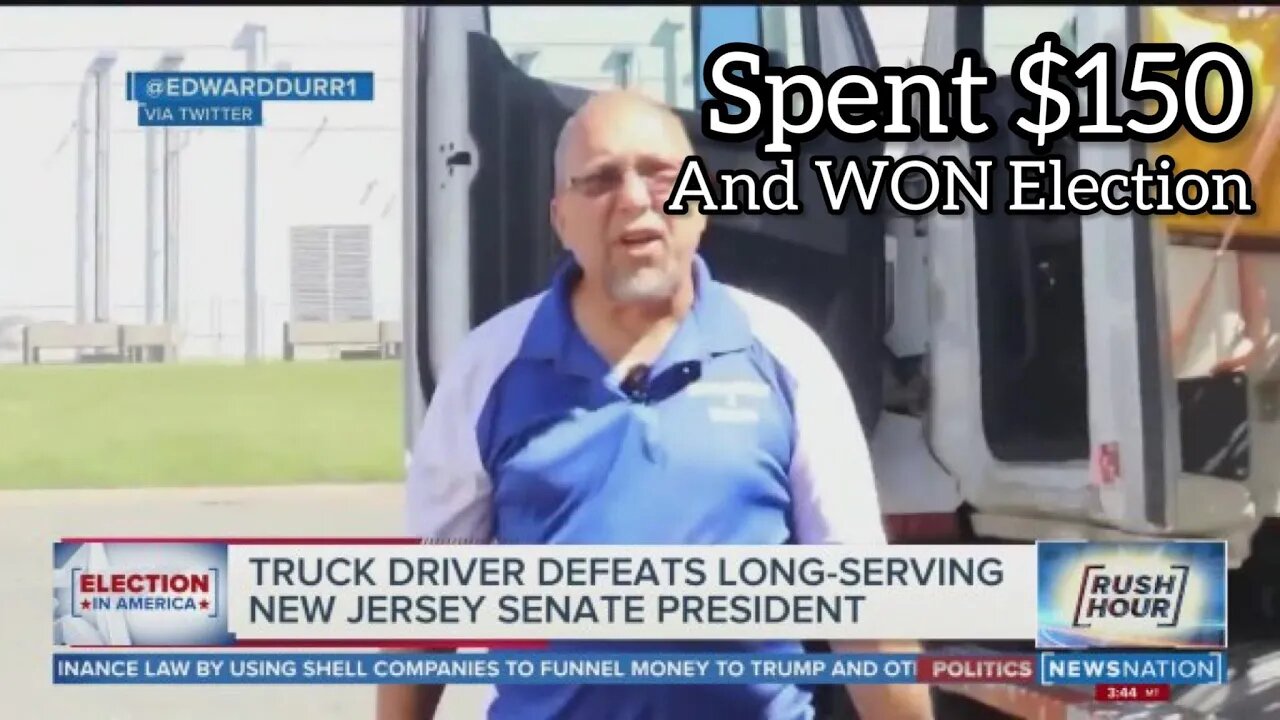 Truck Driver Spent $150 & Wins Election in New Jersey! Chrissie Mayr & Austin Peterson Discuss