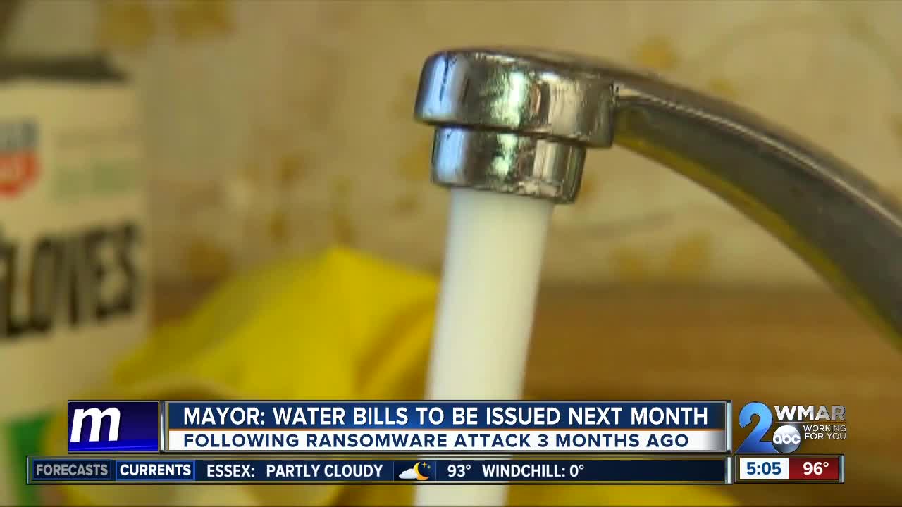 Mayor Young: Water bills to be issued next month