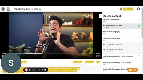 introduction to the course