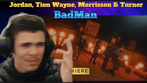 HARRD 🔥Jordan, Tion Wayne, Morrisson & Turner - Badman [REACTION]