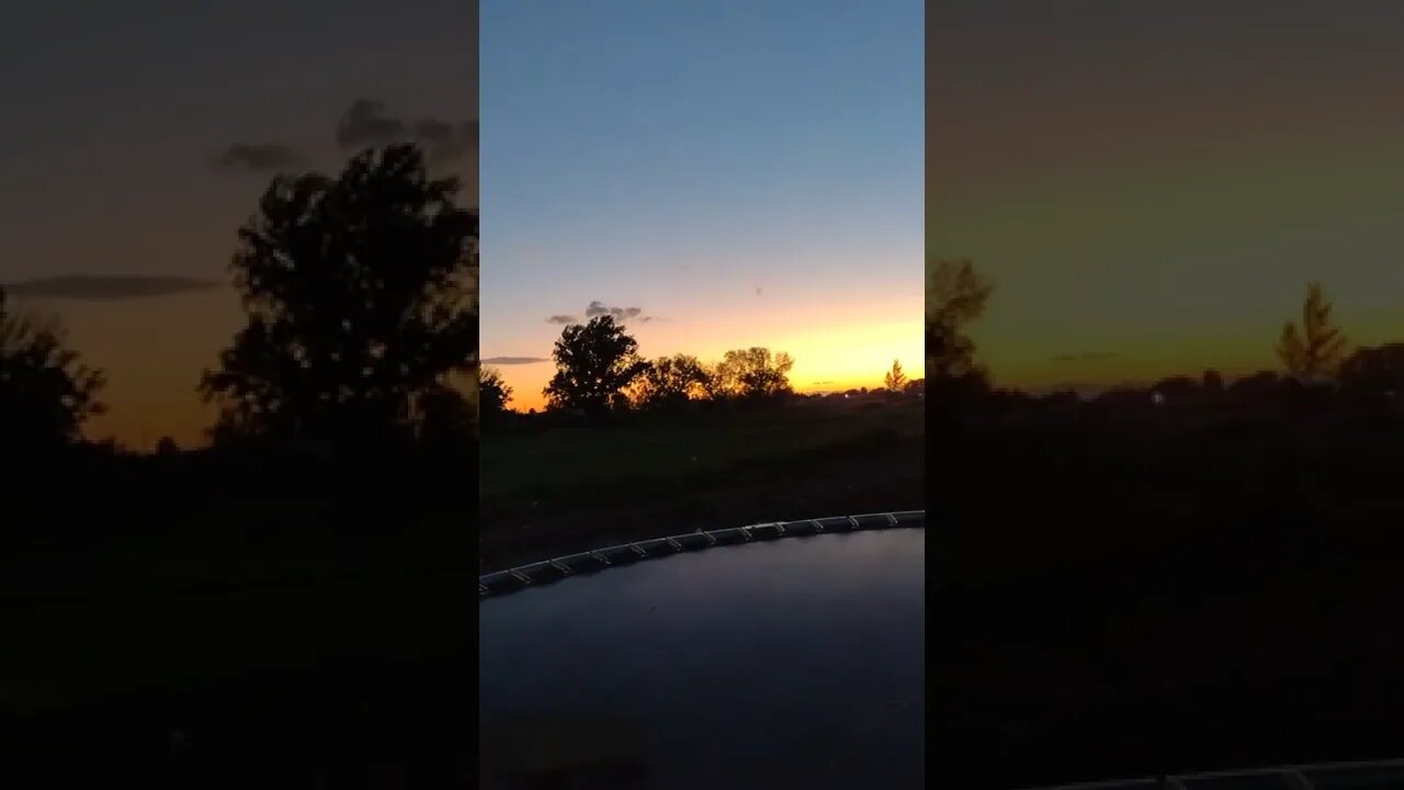 out enjoying the Idaho sunset.