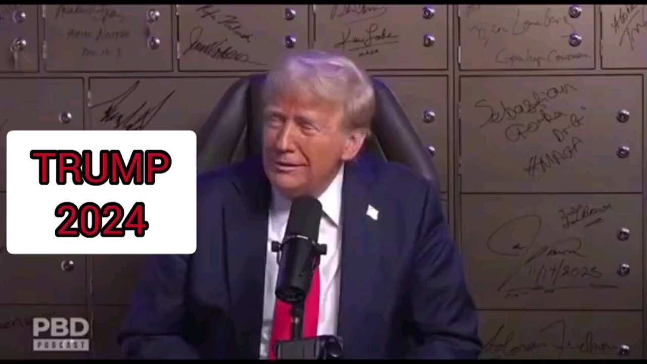 Trump on the PBD podcast