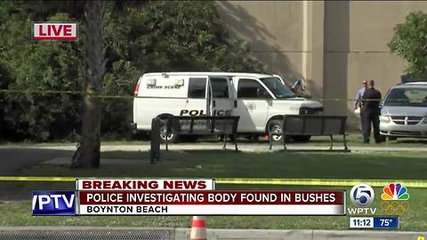 Body found in Boynton Beach