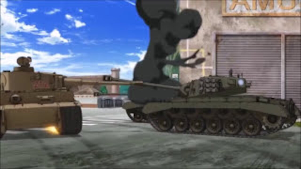 When johnny comes marching home Civil war version Girls und Panzer