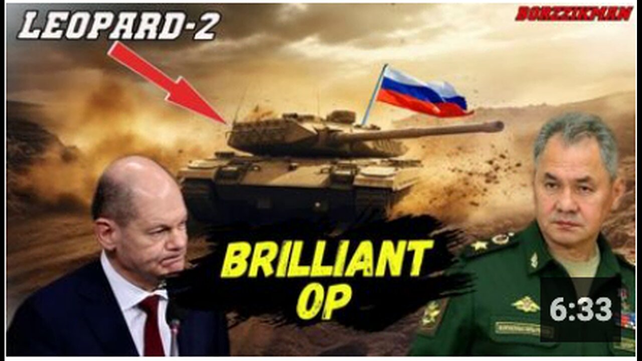 Germany Went Into Mourning: Russia Captured Another German 'Leopard-2' Tank In Perfect Condition