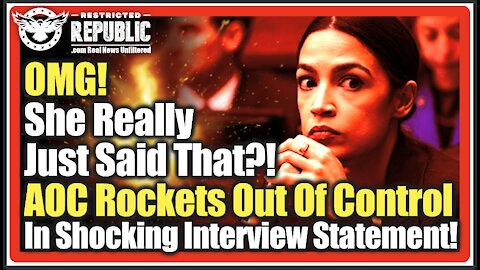 Did She Really Just Say That?! AOC Spirals Out Of Control In Shocking Interview Meltdown!