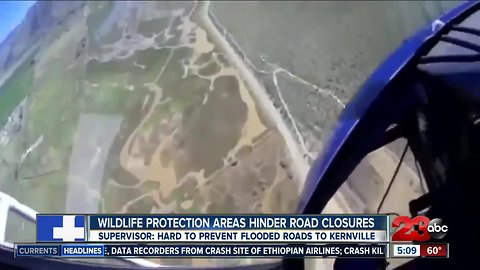 Supervisor: protected nature areas leading to flooded roads