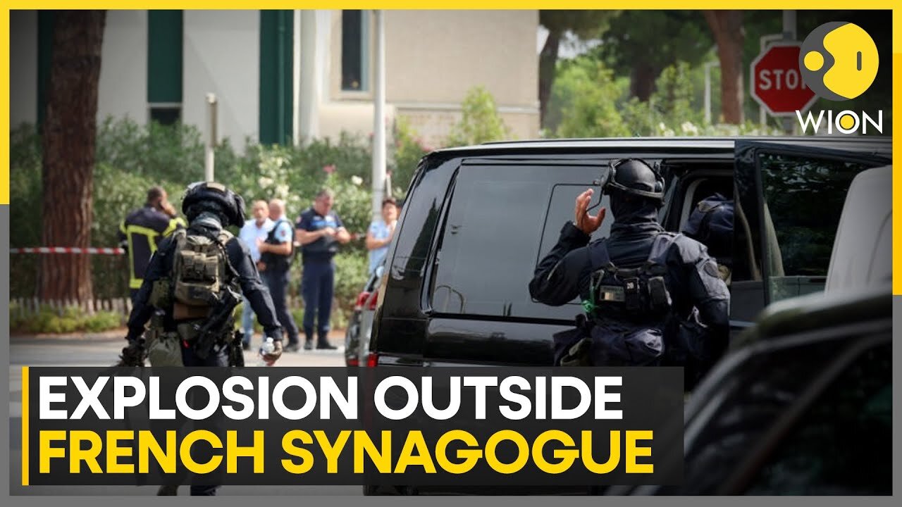 Explosion outside Synagogue, France opens terror investigation | WION