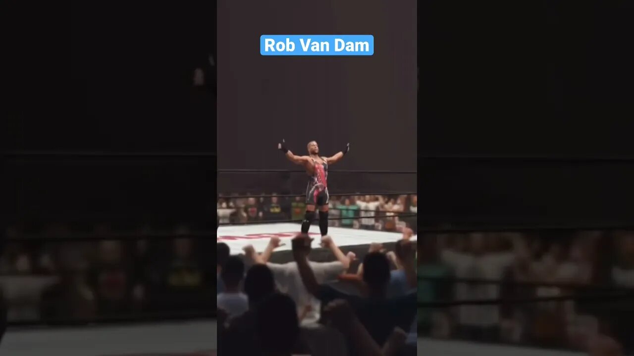 😁🎮 Rob Van Dam Flying Double Leg Drop John Cena WWE ECW One Night Stand #wwe #wwe2k23 #nftarttalk