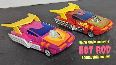 Retro Hot Rod - Animation Accurate Walmart Exclusive - Review and Comparisons - Rodimusbill Special