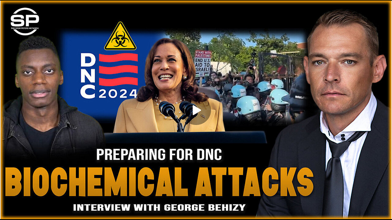 STEW PETERS - Riots and Preparing for "BioChemical Attacks" at DNC!