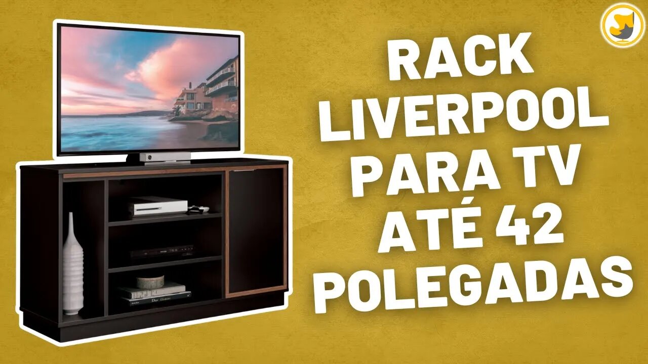 Rack Liverpool Para TV Até 42 Polegadas 1 Porta EDN