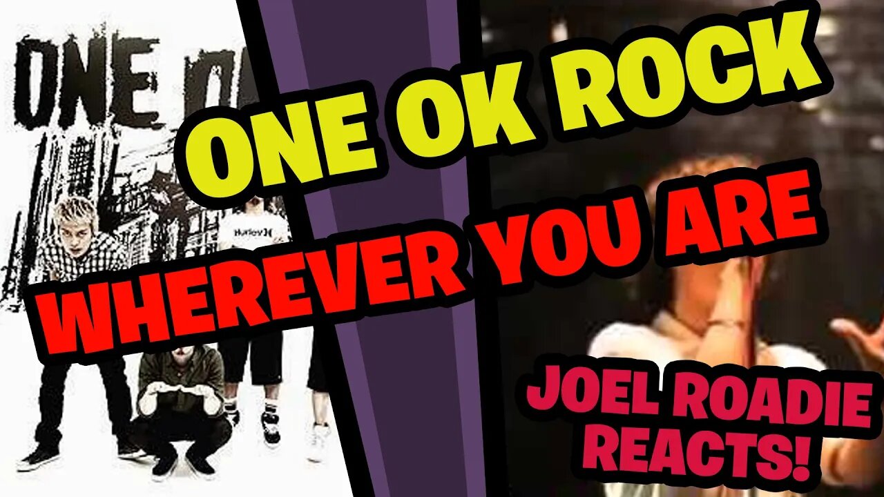 ONE OK ROCK - Wherever You Are (English Sub) - Roadie Reacts