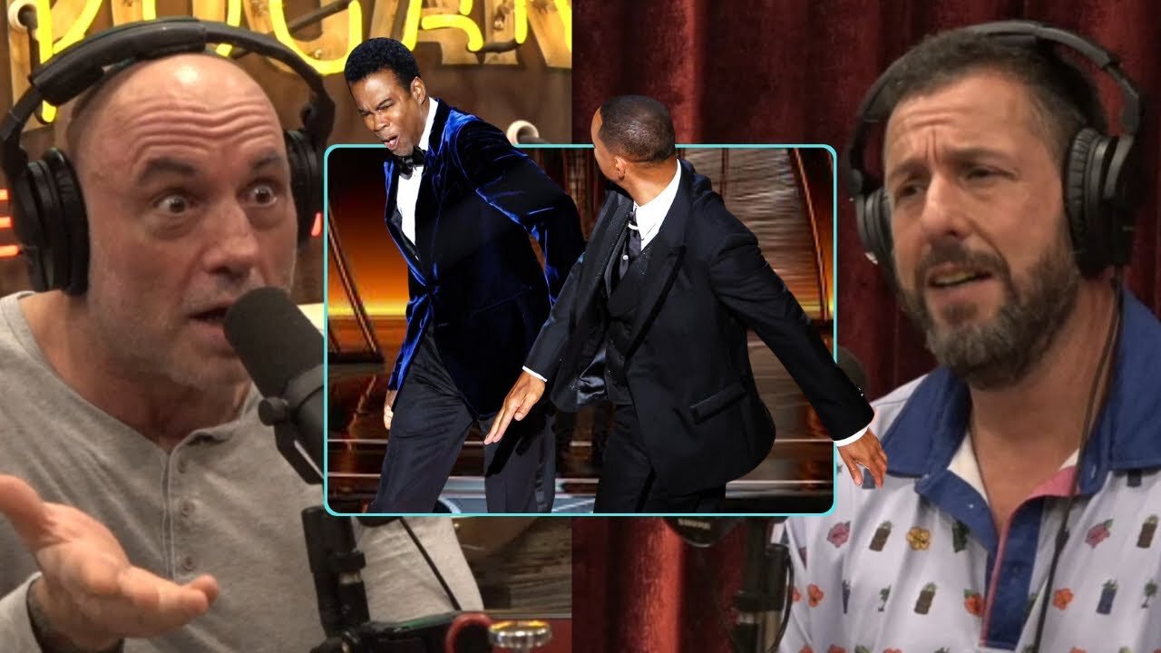 Adam Sandler On Will Smith Slapping Chris Rock | Joe Rogan The Slap Heard Round The World