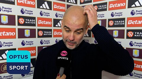 PEP GUARDIOLA: 'Back my players' 😬 Manchester City boss reacts after Aston Villa loss