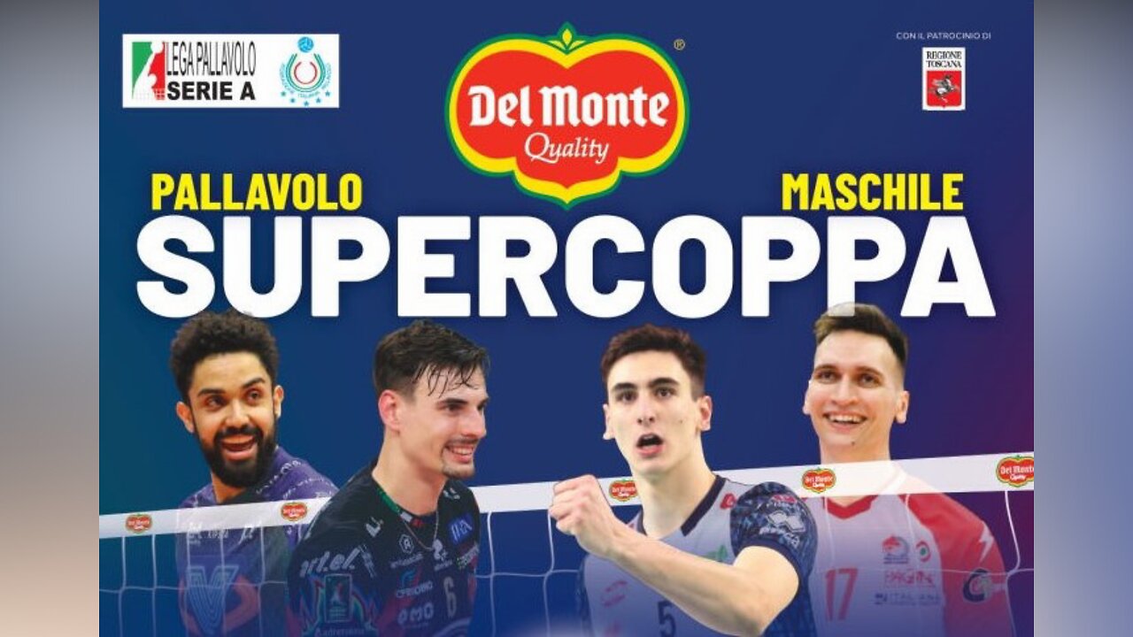 Supercoppa Italiana 2024 | Pallavolo Maschile | Semifinale 1 - Perugia vs Piacenza