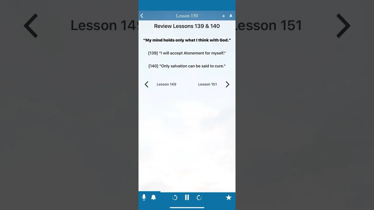 Lesson 150 A Course in Miracles Review 4 Lesson 139 & 140 #acim #acourseinmiracles