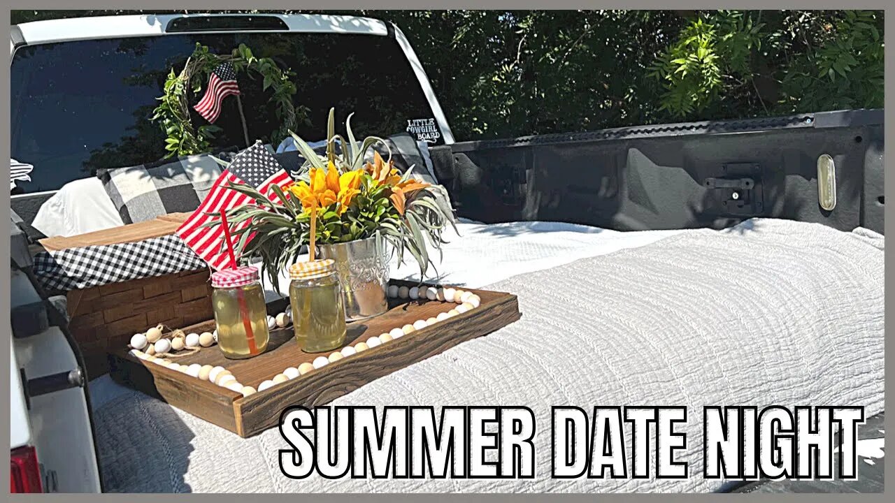 Summer Date Night Idea on a Budget | UMBRAUTO TRUCK AIR MATTRESS FOR 5.5 F150