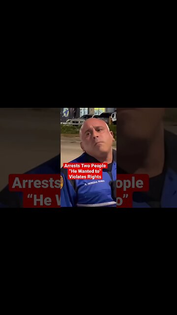 Miami Cops Violates Rights Because “He Wanted To” #1stamendment #shorts @LawAndCrimeNews