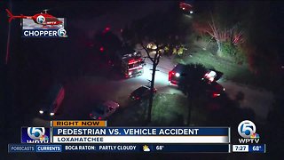 Child hit by vehicle in Loxahatchee