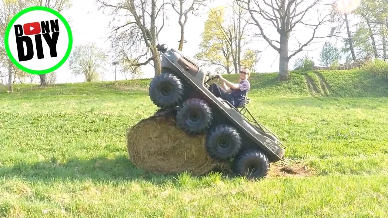 ARGO 8x8 Tracked Swamp Monster