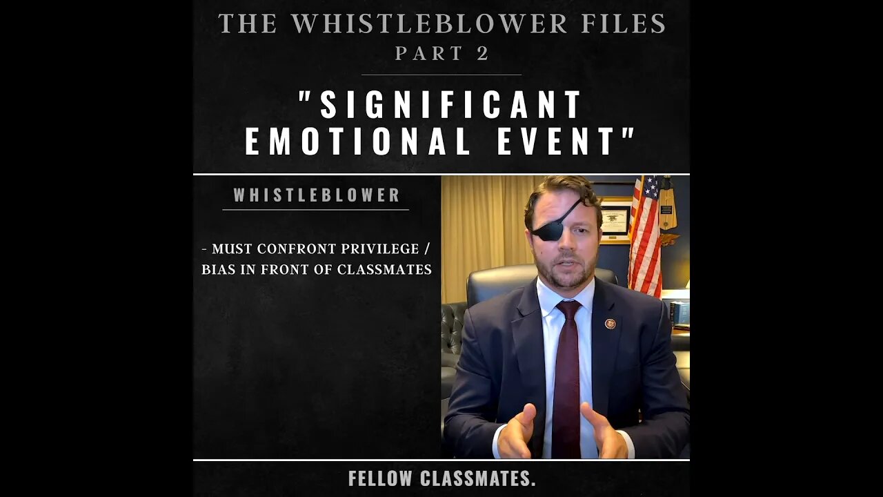 The Whistleblower Files Part 2: "Significant Emotional Event"