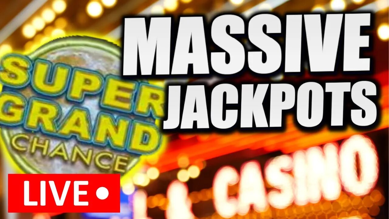 🔴 6 HAND PAY JACKPOTS & BACK TO BACK SUPER GRAND CHANCE JACKPOTS!! MASSIVE WINS PLAYING SLOTS