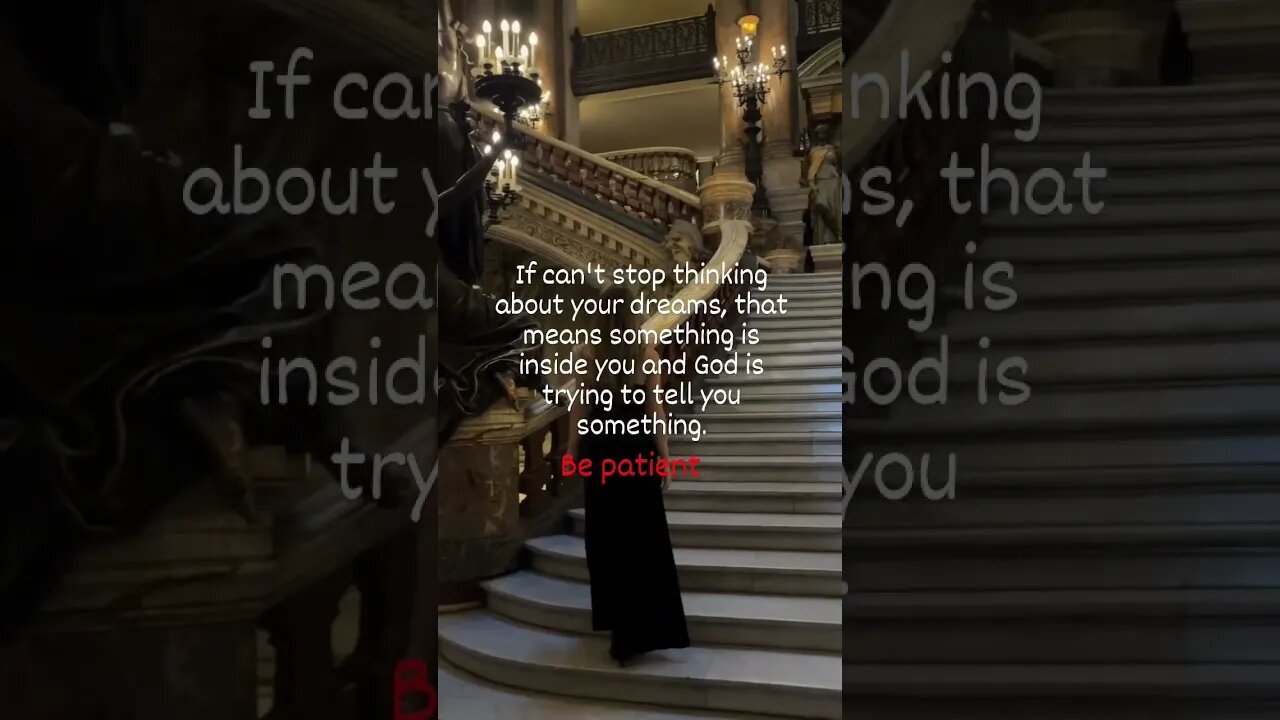 this is a sogn that you can't be just sitting there doing nothing! #shorts #selfimprovement #dreams