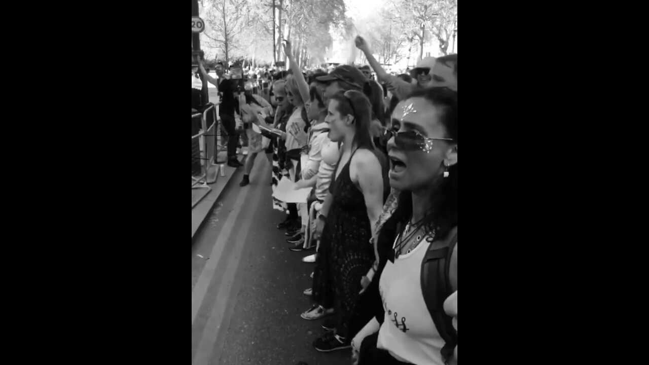 The cry of the mothers to the police force outside Scotland Yard.
