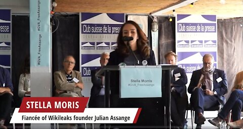 Julian Assange's 50th Birthday July 3rd 2021 - Stella Morris in Geneva Three Weeks Ago