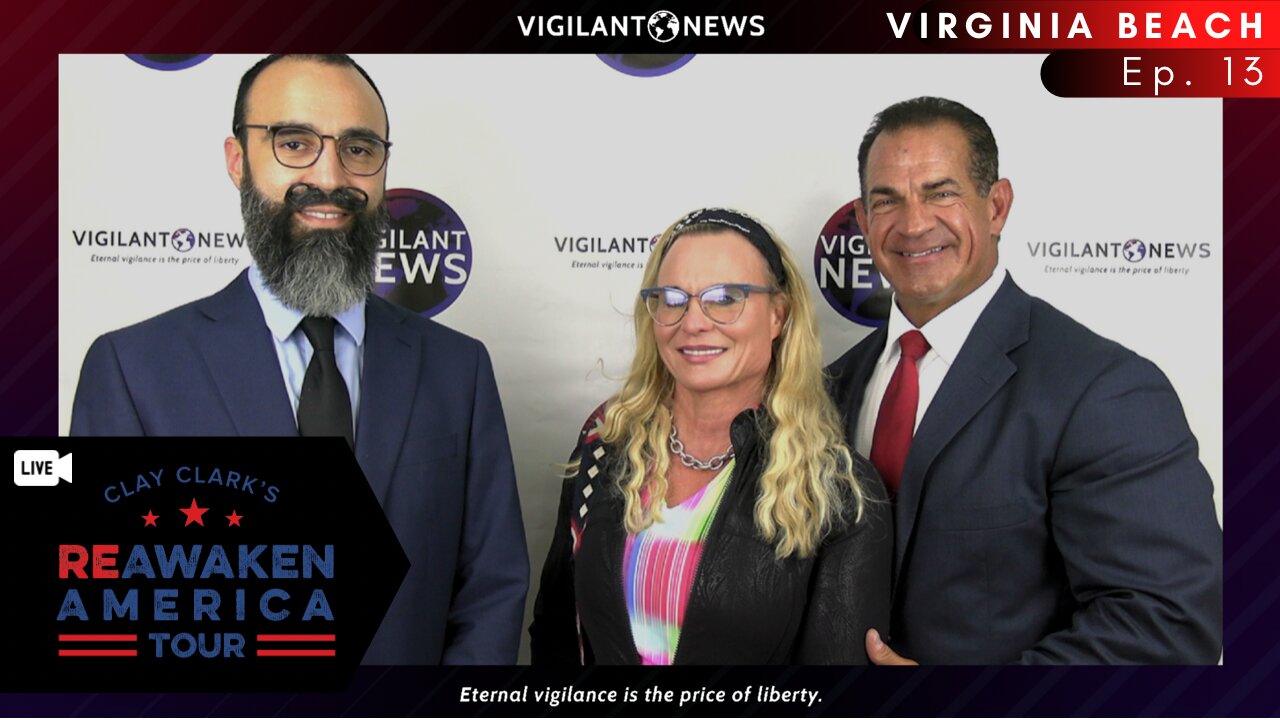 Mark and Michele Sherwood at the Reawaken America Tour Virginia Beach 2022 | Vigilant News