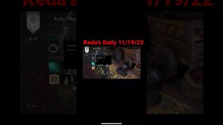 Reda’s Daily 11/19/22