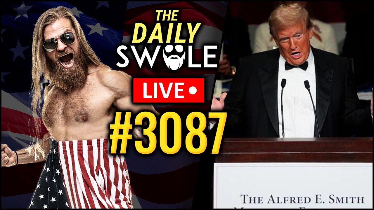 Flat Belly, Gym Split & Trump Roast | The Daily Swole Podcast #3087