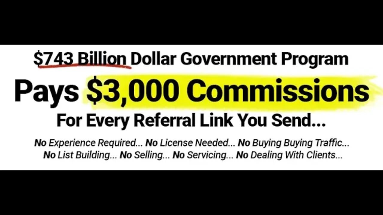 Business Loan Hero: Government Program Pays $3,000 Commissions