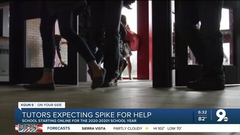 Tutors expect spike in students needing help with school