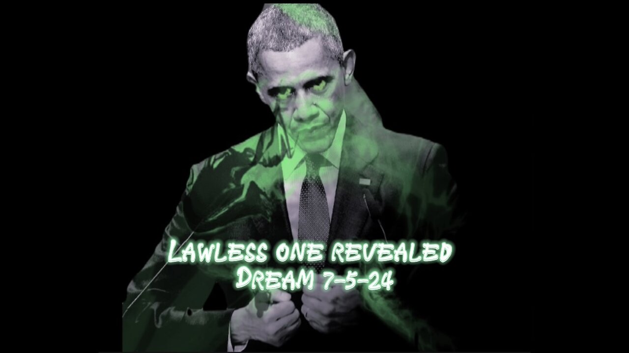 Man of Lawlessness reaveal:Dream