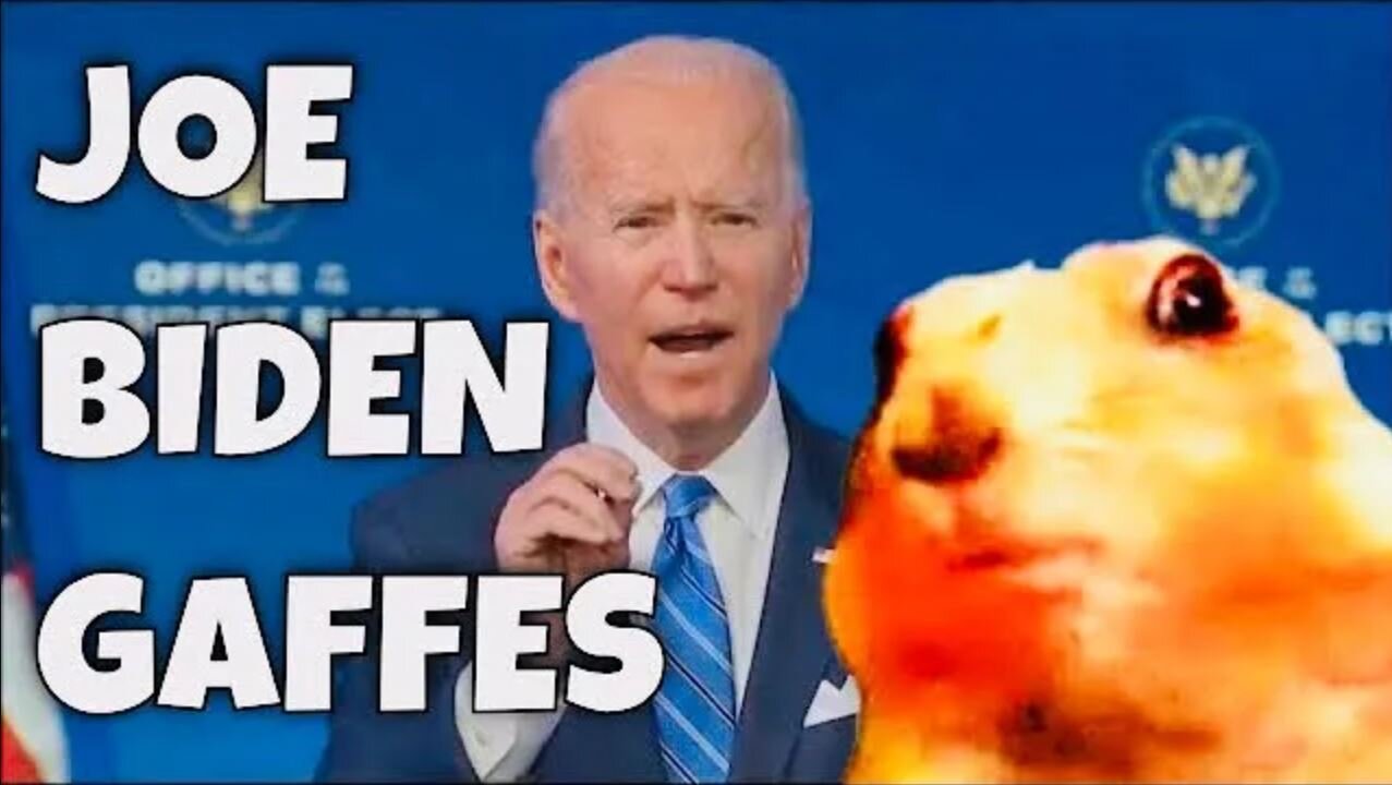 Final Biden Gaffes from the "Office of the President-Elect" (Dramatic Groundhog reacts!)