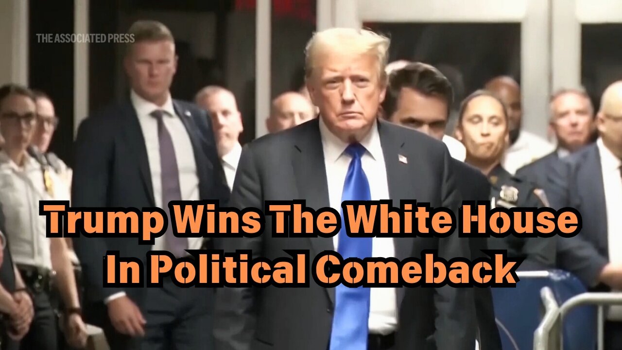 Trump Wins The White House In Political Comeback