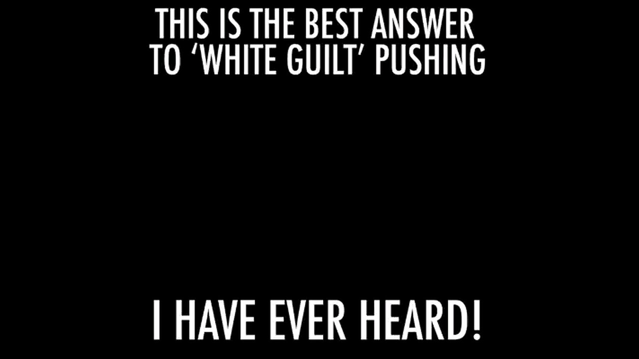 white guilt white Replacement white Hate white genocide